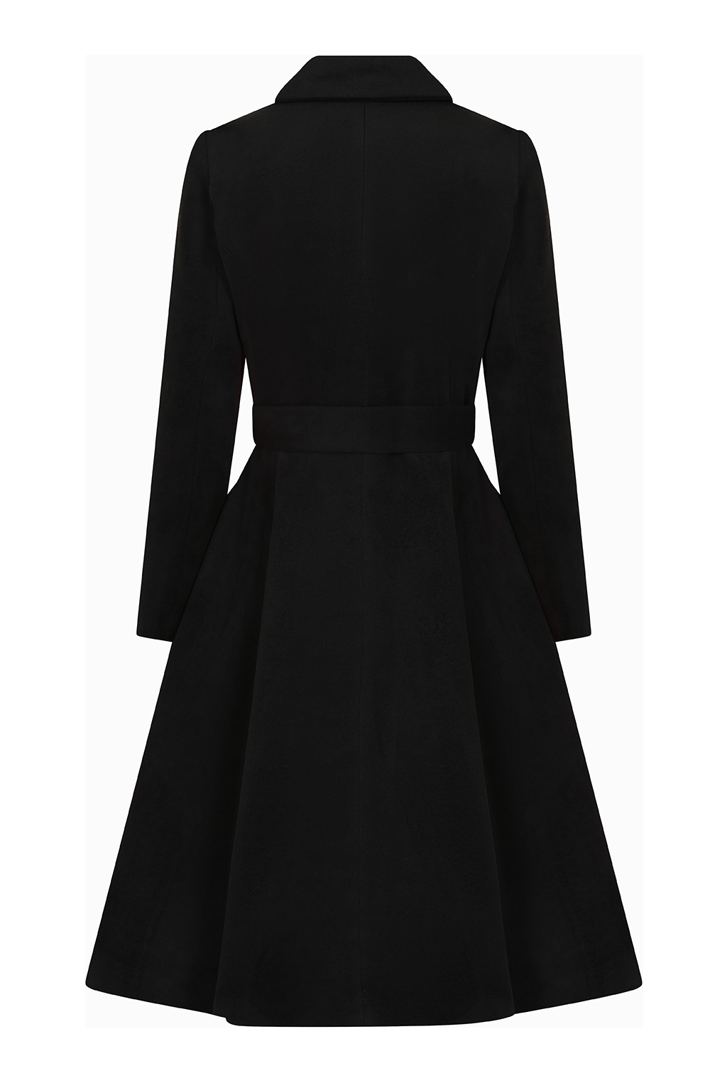 Black swing coat hotsell